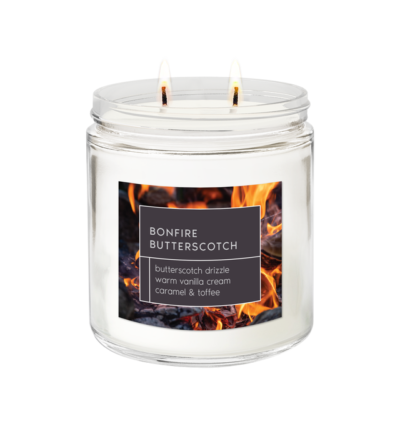 Bonefire Butterscotch<br> Signature 2-wick Candle