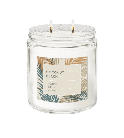 Coconut Beach <br> Signature 2-wick Candle