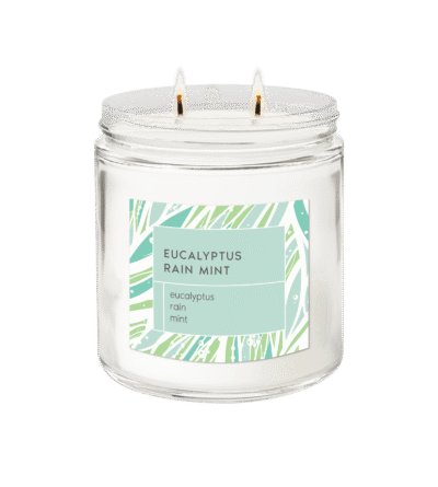 Eucalyptus Rain Mint <br> Signature 2-wick Candle