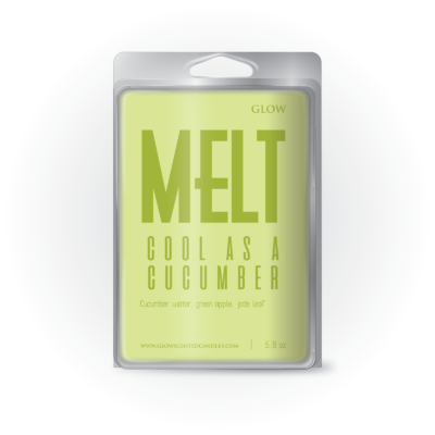 Cool as a Cucumber <br> Large Wax Melts 6 cubes