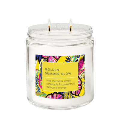 Golden Summer Glow <br> Signature 2-wick Candle