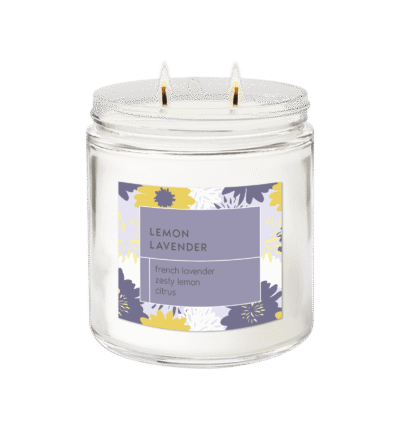 Lemon Lavender Signature 2-wick Candle