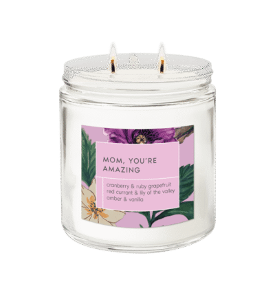 Mom, You're Amazing Signature 2-wick Candle
