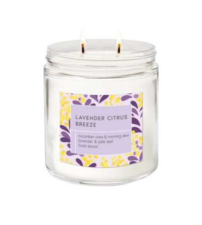 Lavender Citrus Breeze <br> Signature 2-wick Candle